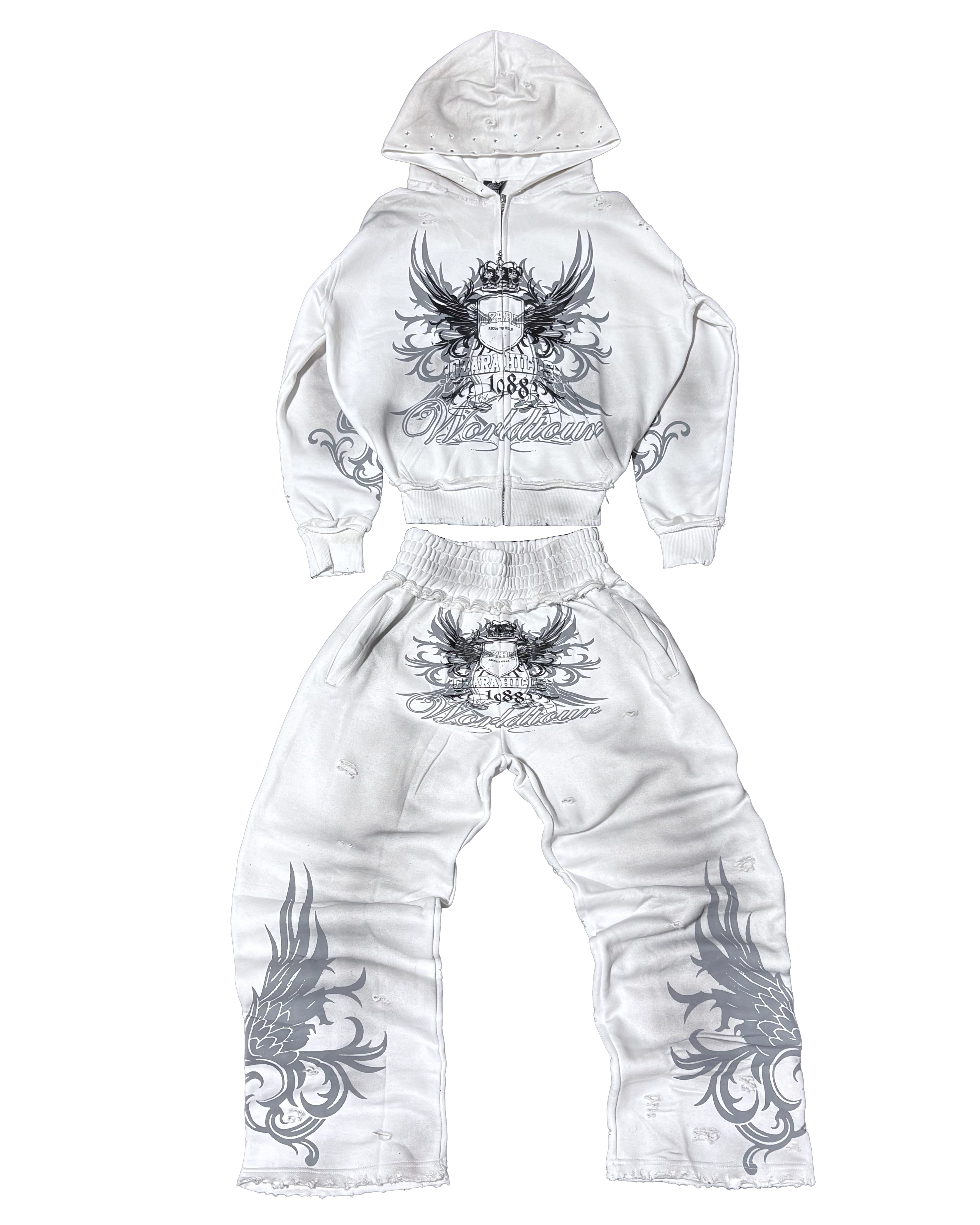 OG OZARA HILLS GREEN ZIP UP