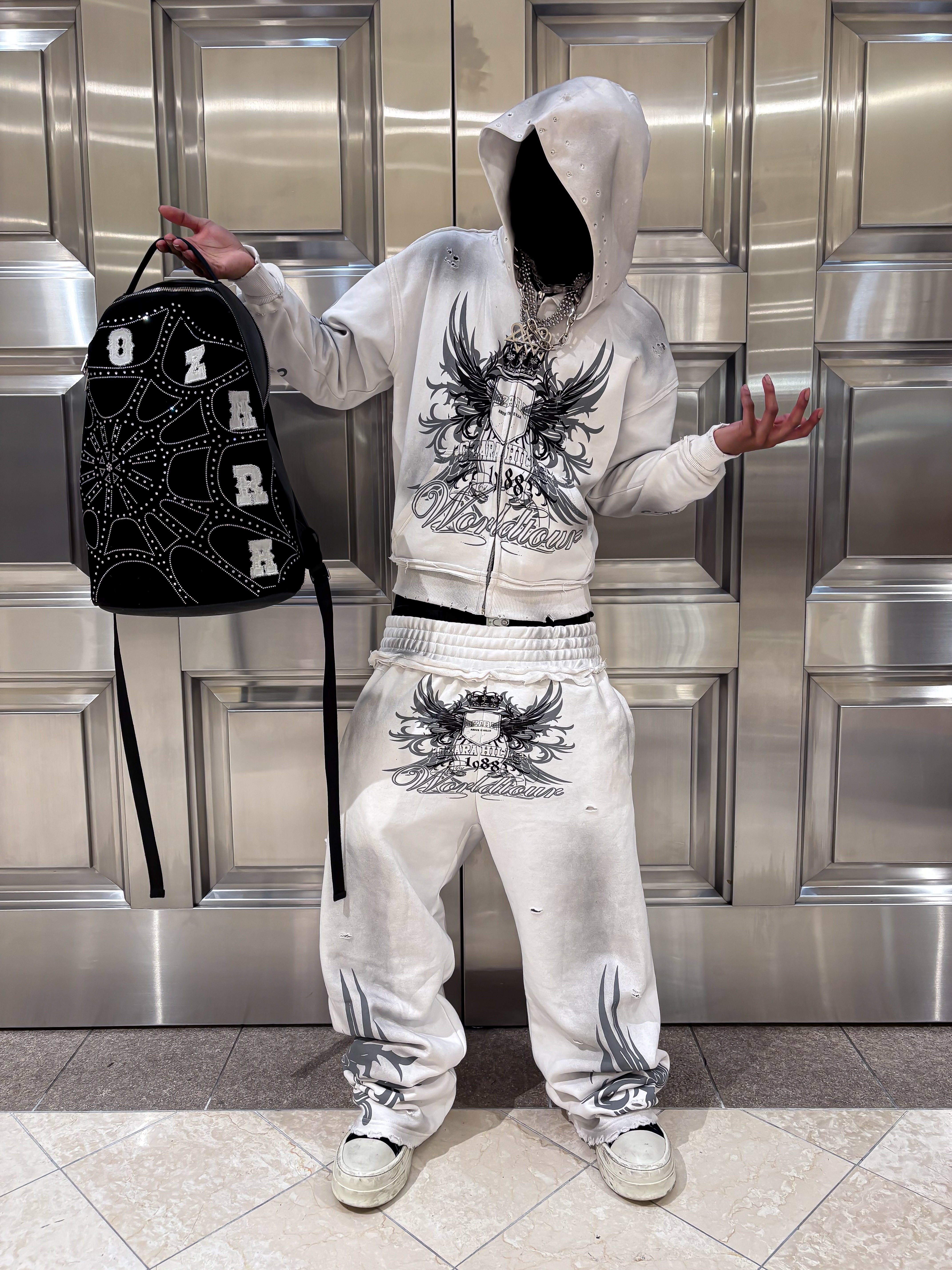 Worldtour Sweatsuit (White)