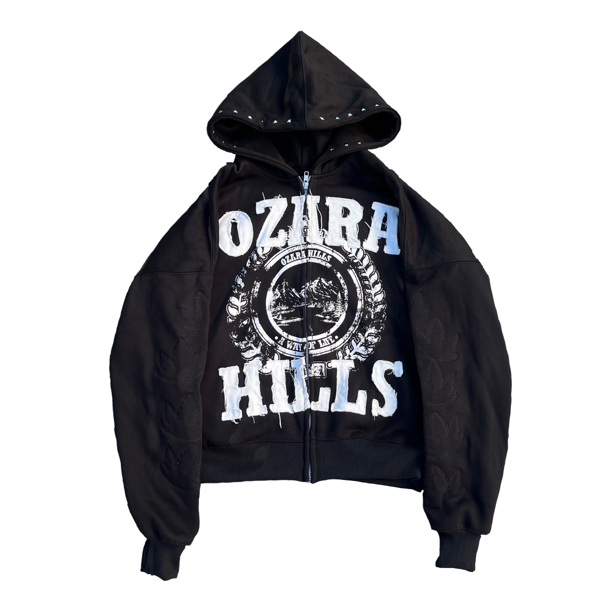 OG OZARA HILLS GREEN ZIP UP