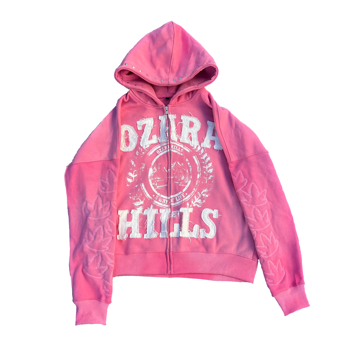 OG OZARA HILLS GREEN ZIP UP