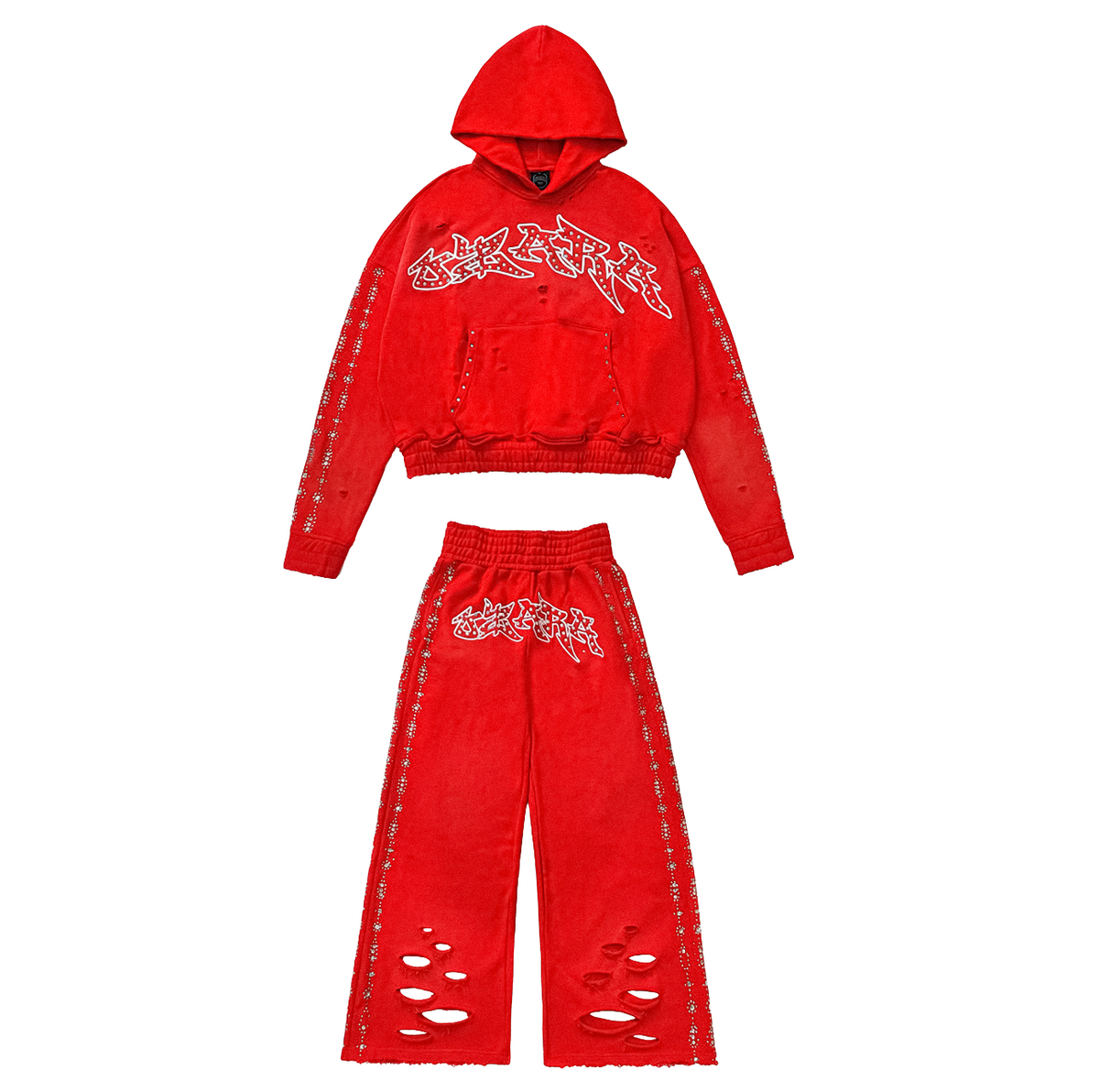 OZARA RED SWEATSUIT